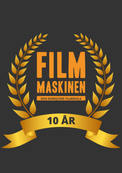 FilmMaskinen logo 10 år